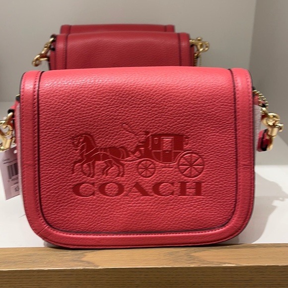 Coach Saddle Bag With Horse And Carriage - Picture 5 of 16